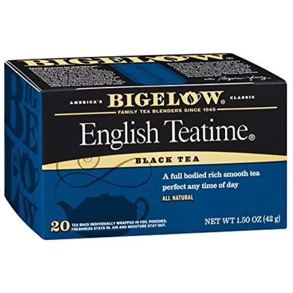 Bigelow English Teatime Tea, 20-Count Boxes (Pack Of 12)
