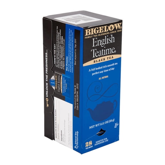 Bigelow English Teatime Tea cs 12/28 ct