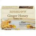 thumbnail image 1 of Bigelow Ginger Honey Caffeine Free Plus Zinc Herbal Tea Bags, 1 of 5