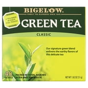 Bigelow Green Tea Classic,Tea Bags, 40 Count