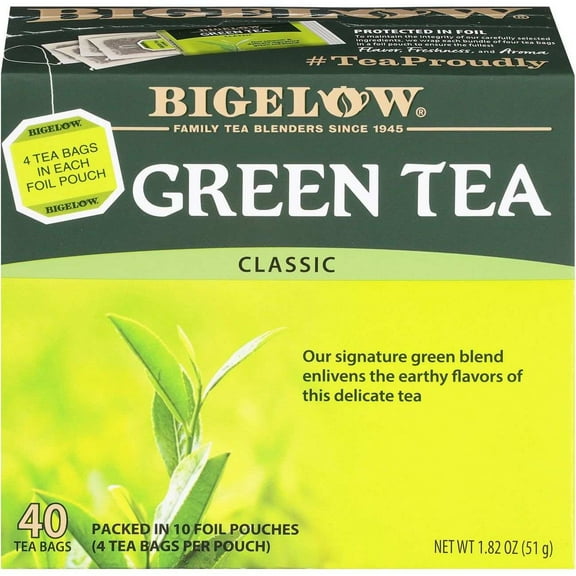 Bigelow Green Tea Bags, 40 ct