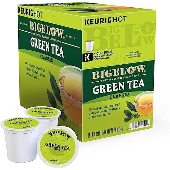 Bigelow Green Tea Keurig K-Cup Tea Pods 96 count