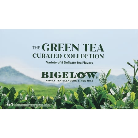 Bigelow Green Tea Variety Pack, Tea Bags, 64 Count