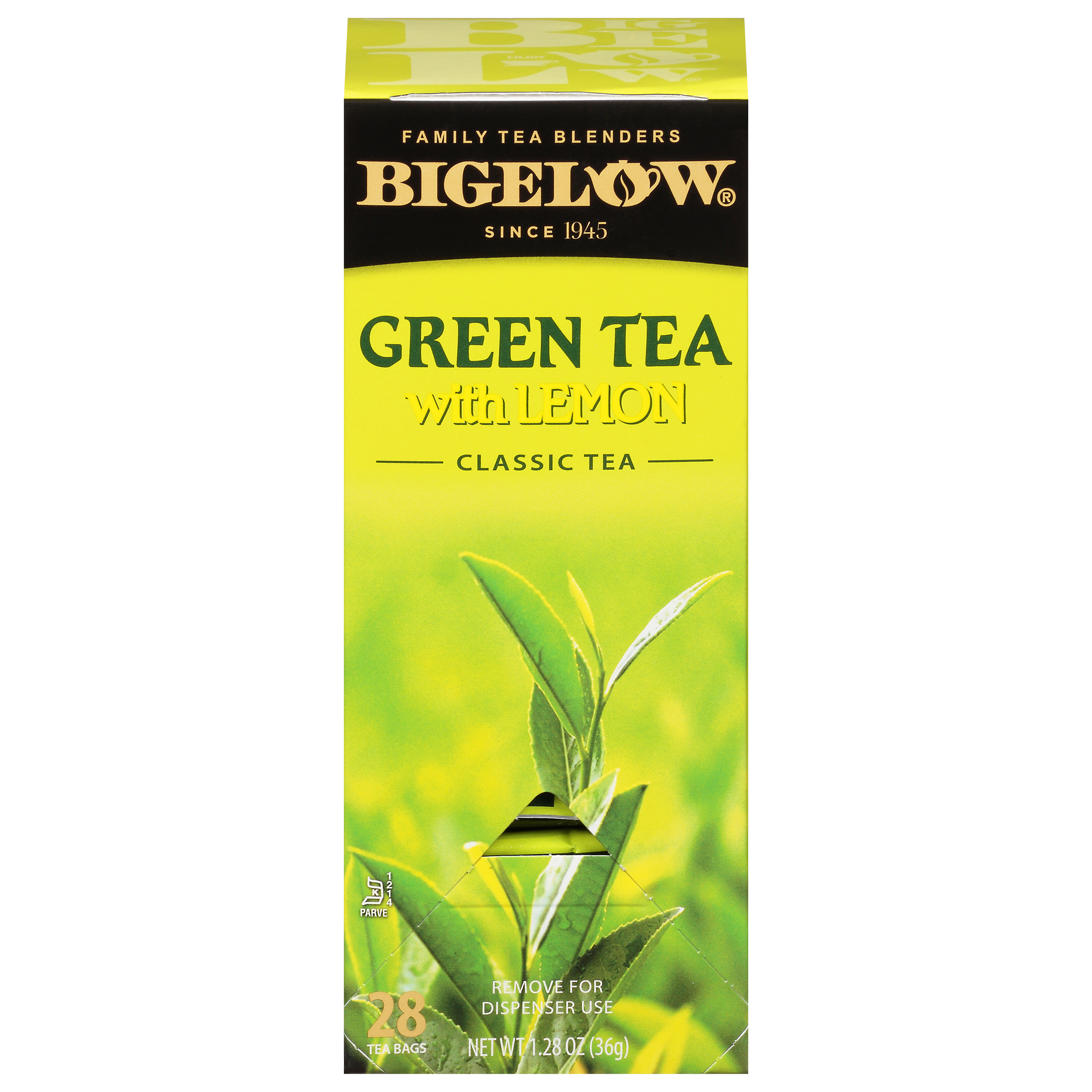 Bigelow Green Tea with Lemon Lemon 0.34 lbs 28/Box 10346
