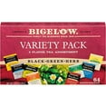 thumbnail image 1 of Bigelow Herbal Tea Variety Assortment Pack of 64 Tea Bags Featuring English Teatime, Constant Comment, Lemon Lift, Earl Grey, Green, Cozy Chamomile, Orange Spice, Mint Medley, 1 of 5