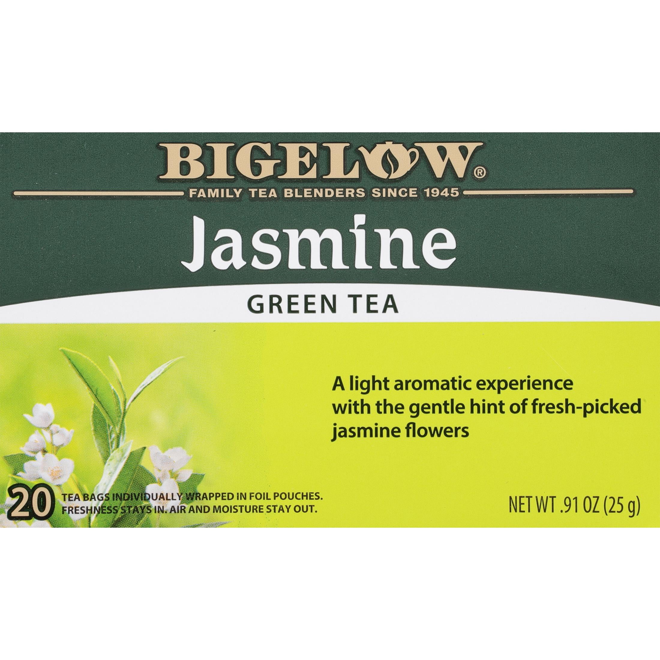 Bigelow Jasmine, Green Tea Bags, 20 Count