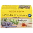 thumbnail image 1 of Bigelow Lavender Chamomile plus Probiotics Caffeine Free Herbal Tea Bags 18 ct - Pack of 2, 1 of 5