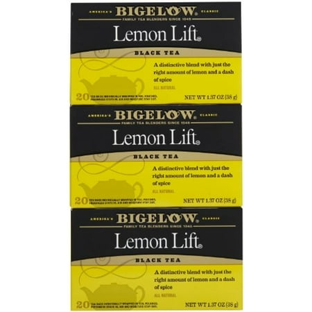 Bigelow Lemon Lift Tea Bags - 20 Ct - 3 Pk