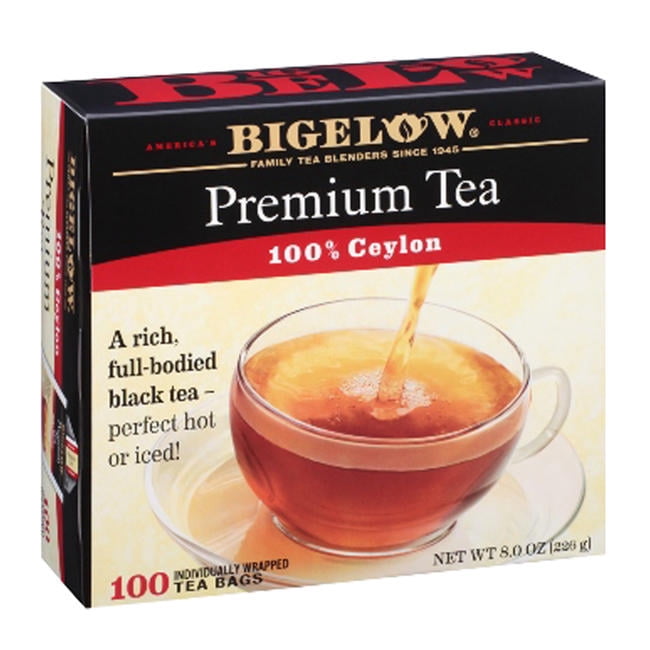 Bigelow Premium Black Tea cs 10/100 ct - Walmart.com