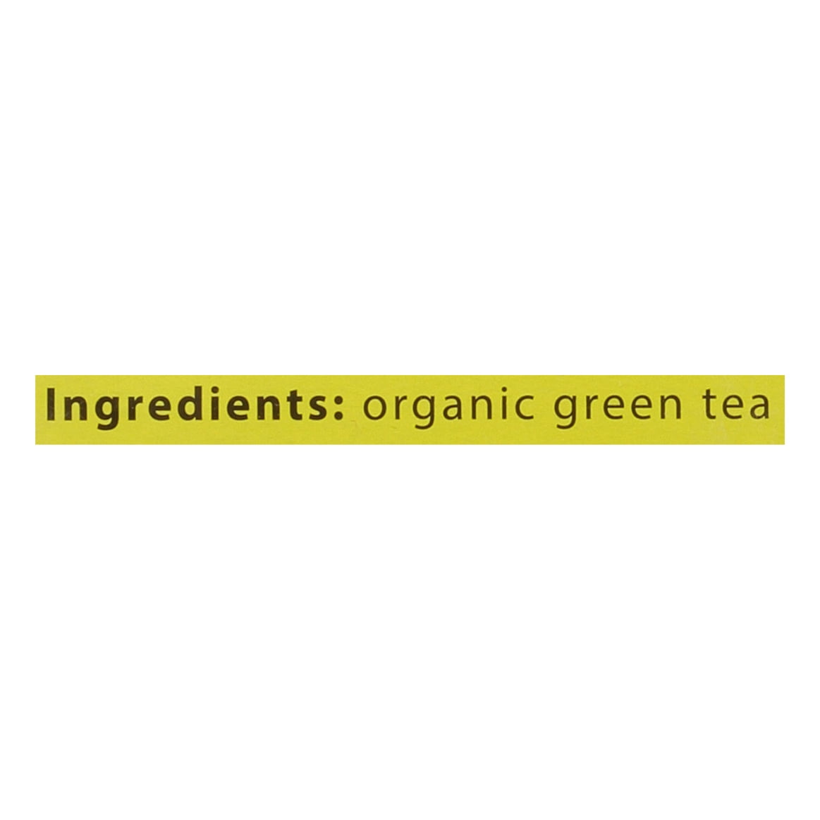 Organic Unsweetened Low Calorie Green Tea Bags - 160 ct.