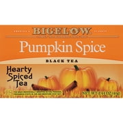 Bigelow Pumpkin Spice, Black Tea Bags, 18 Count