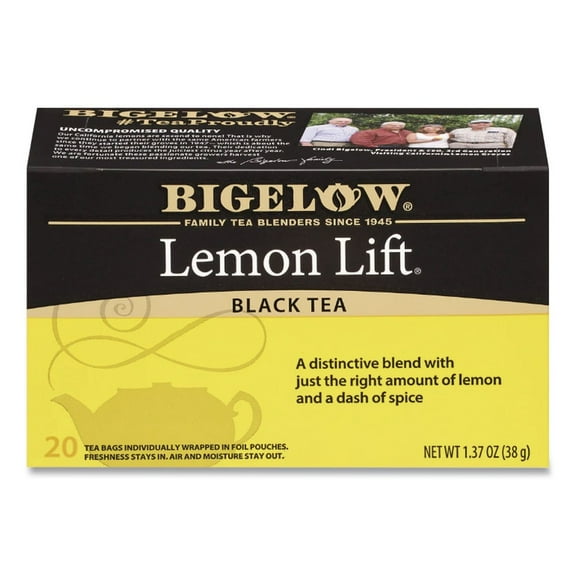 Bigelow RCB003421 Tea Bags - Lemon Lift Black Tea (28/Box)