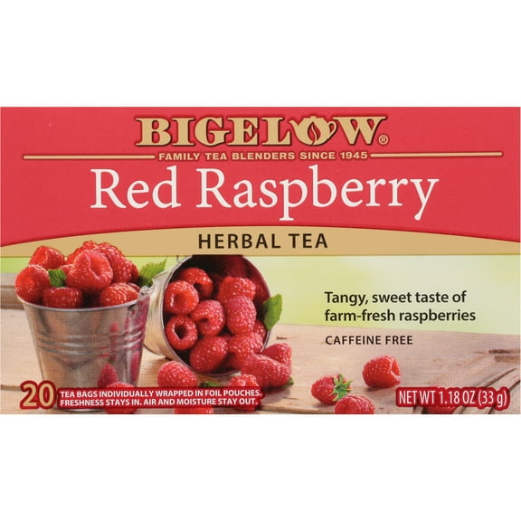 BIGELOW TEA, TEA,RED RASPBERRY 20 BAG
