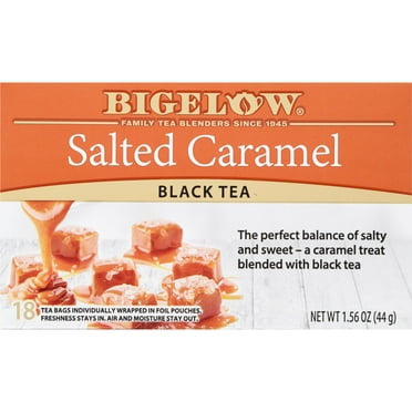 Bigelow Salted Caramel, Black Tea Bags, 18 Count