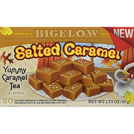 Bigelow Tea 1X Salted Caramel Tea, 20 Tea Bags, 1.73 Oz