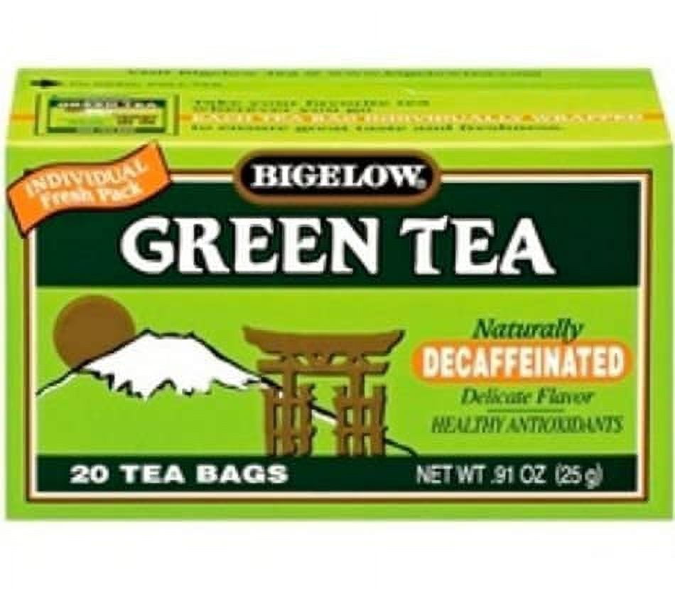 Bigelow Tea/ 20 Bags - Green Decaffeinated (6 Pack)