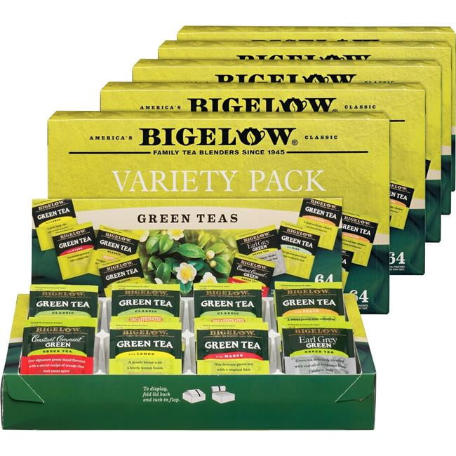 Bigelow Tea  Assorted Green Tea Tray Pack