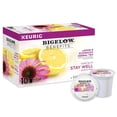 thumbnail image 1 of Bigelow Tea Benefits, Stay Well Lemon And Echinacea Herbal Tea Keurig K-Cup Pods, Box Of 10, Caffeine Free Packaging May Vary, 1 of 3