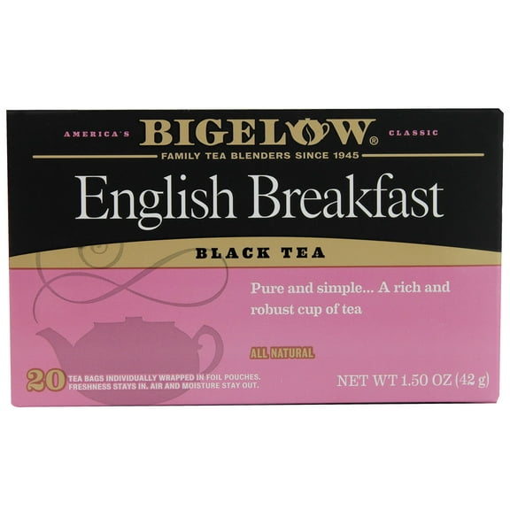 Bigelow Tea Black Tea English Breakfast -- 20 Tea Bags