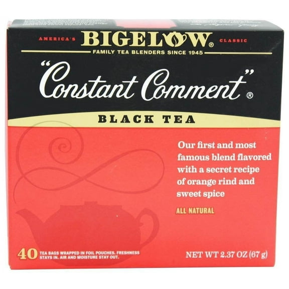 Bigelow Tea Constant Comment Black Tea - 40 Tea Bags Pack of 3