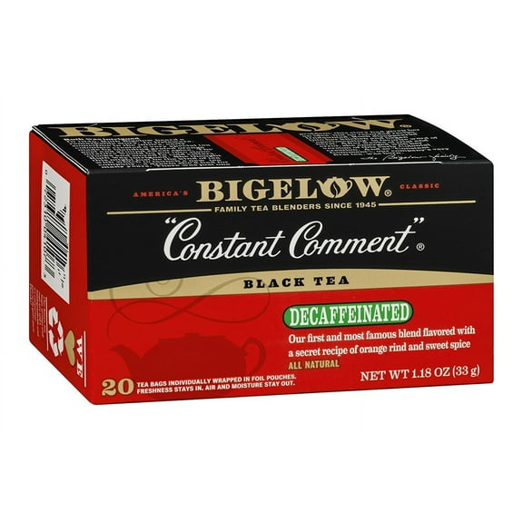 Bigelow Tea Constant Comment Decaf 20 Bags (Pack Of 12)