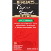 Bigelow Tea Decaffeinated Constant Comment Black Tea Bags, 20 Count
