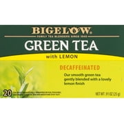 Bigelow Tea Green Tea with Lemon Decaffeinated 20 Bag(S)