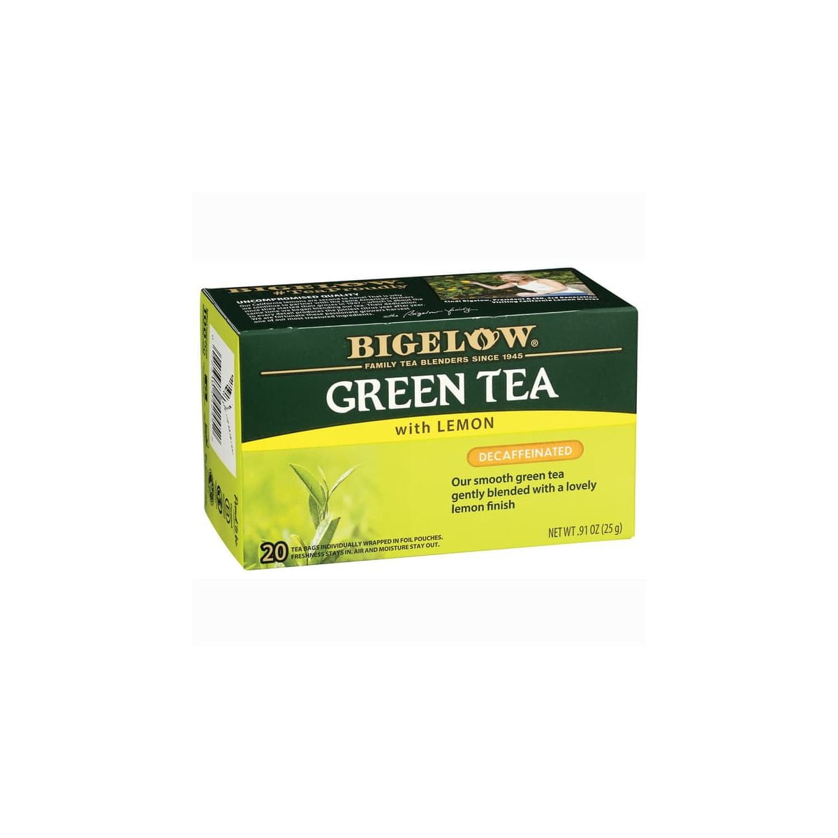 Bigelow Tea Green Tea with Lemon Decaffeinated
