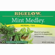 Bigelow Tea Herbal Tea, Mint Medley, 20 Tea Bags