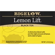 Bigelow Lemon Lift, Black Tea Bags, 20 Count