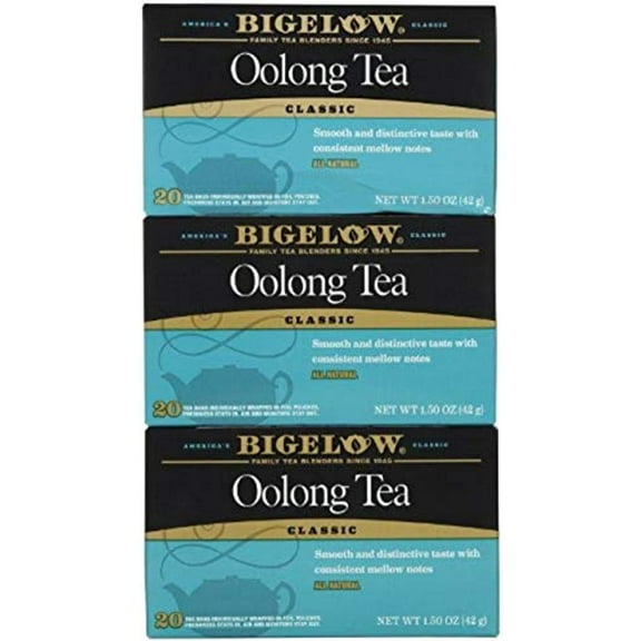 Bigelow Tea Oolong, 20 Bags (3 Pack)