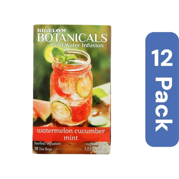 Bigelow Tea Watermelon Cucumber Mint 1.23 oz (Pack Of 12)