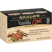 Bigelow Vanilla Chai, Black Tea Bags, 20 Count