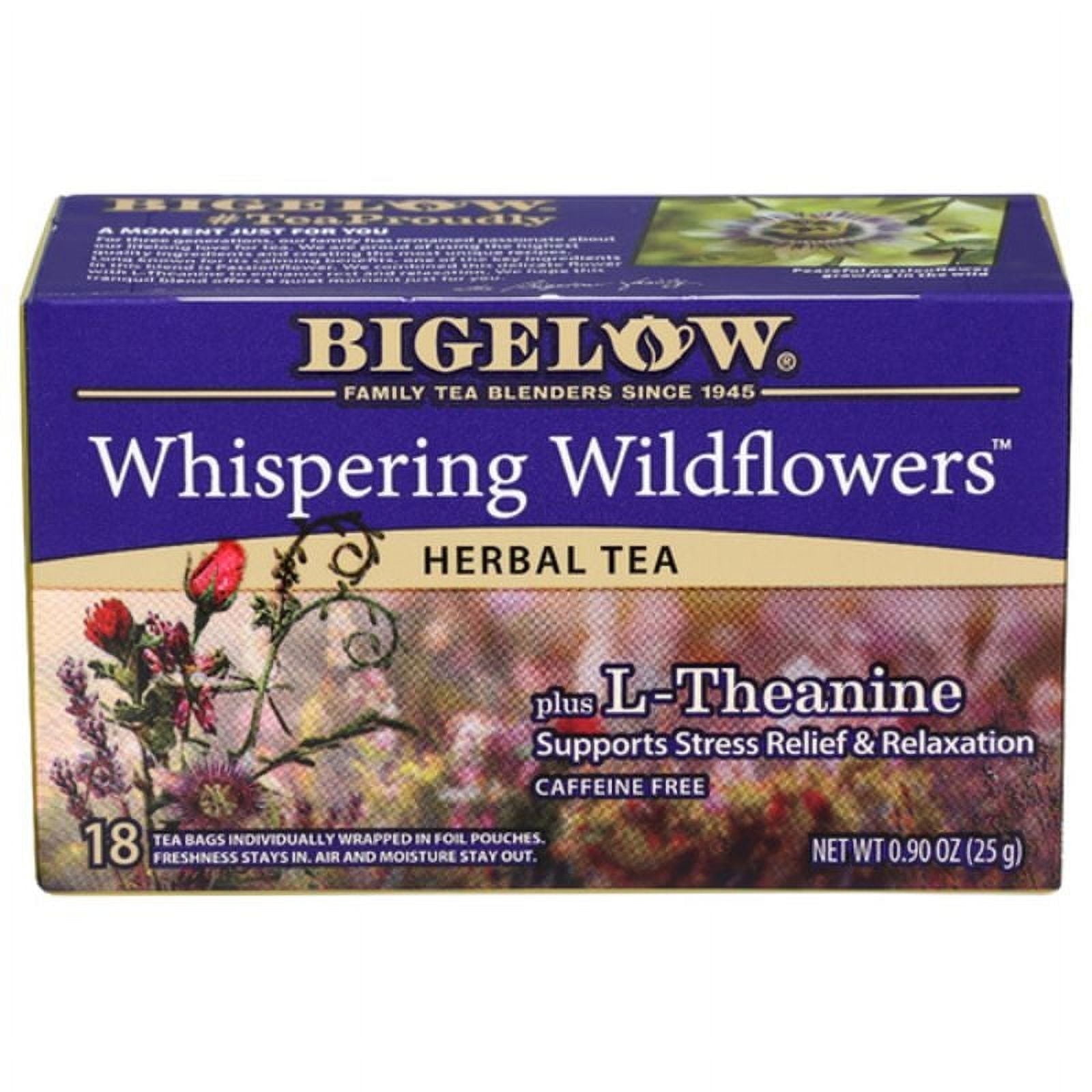 Bigelow Whispering Wildflowers Herbal Tea 18 ct Pack of 3