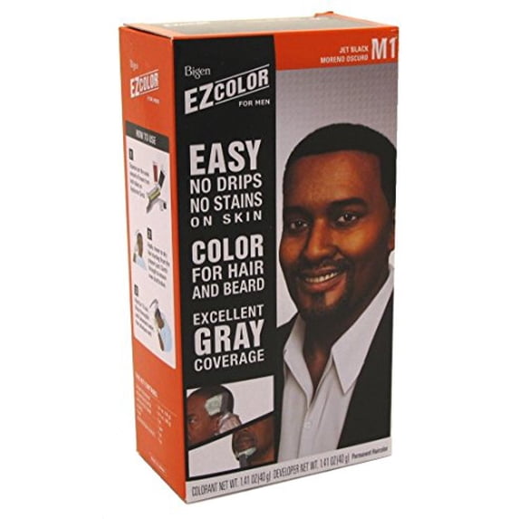 Bigen EZ Color Hair Color for Men - Jet Black Kit