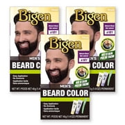 Bigen Men s Beard Color 101 Natural Black - 3 Pack