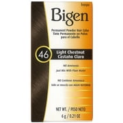 Bigen Permanent Powder Hair Color 46 Light Chestnut 1 ea
