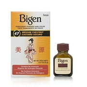Bigen Permanent Powder Hair Color 47 Medium Chestnut