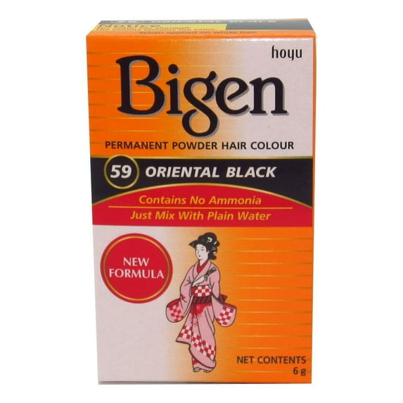 Bigen Powder Hair Color #59 Oriental Black 0.21oz