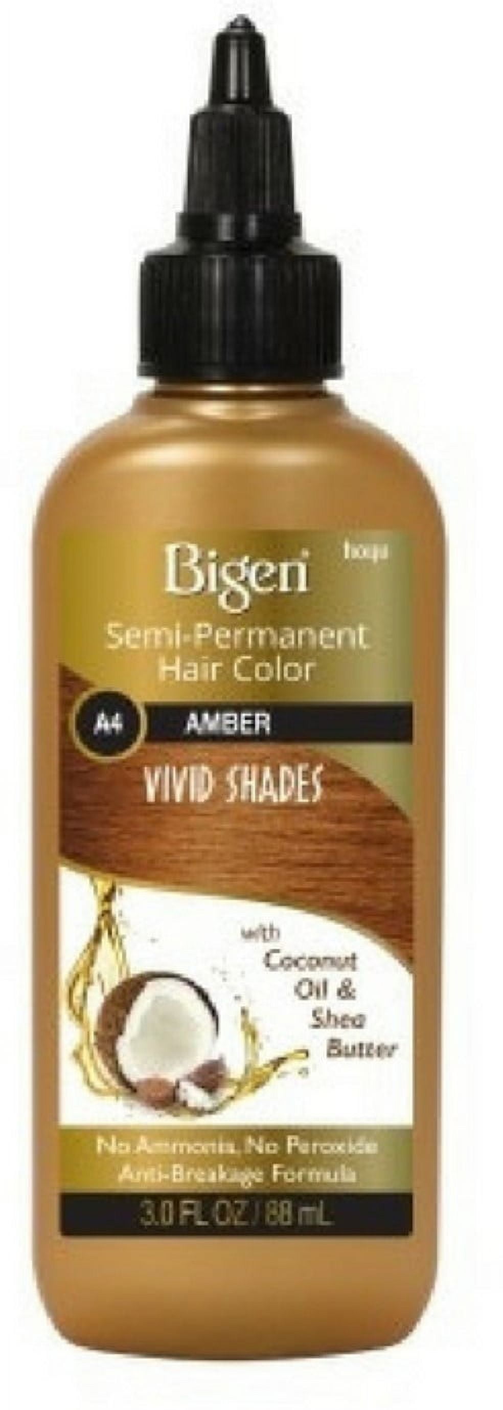 Bigen Semi Permanent Hair Color #A4 Amber, 3 oz - Walmart.com