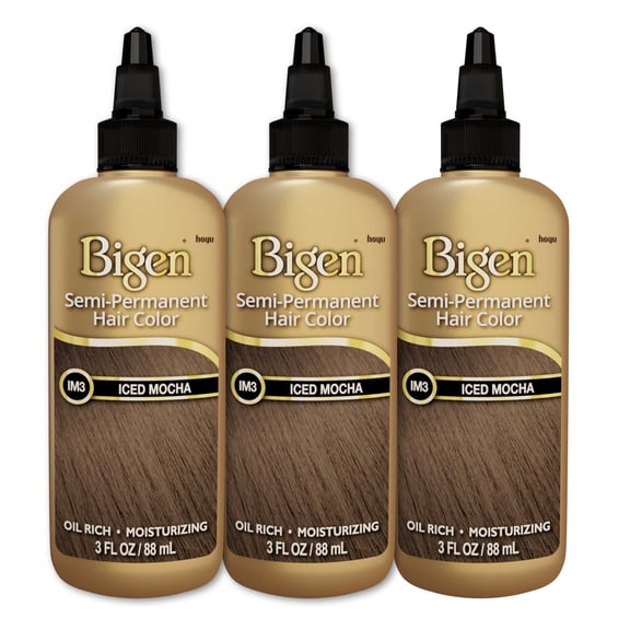 Bigen Semi-Permanent Hair Color IM3 Iced Mocha 3-Pack