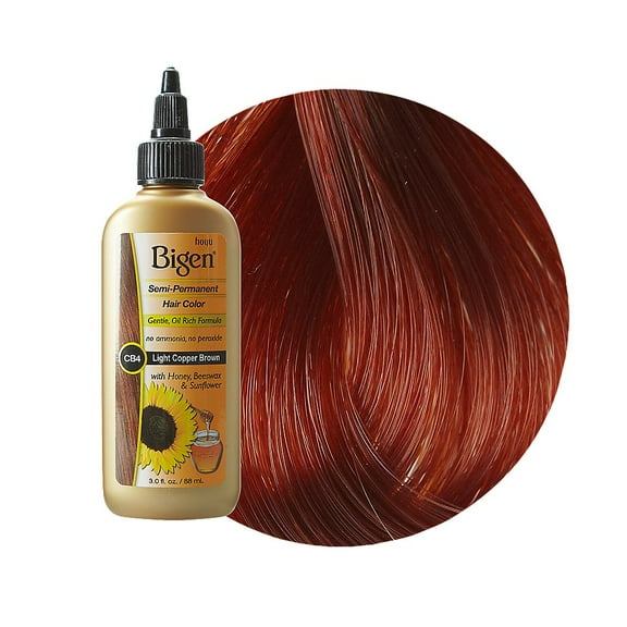 Bigen Semi-Permanent Haircolor #Cb4 Light Copper Brown, 3 Oz