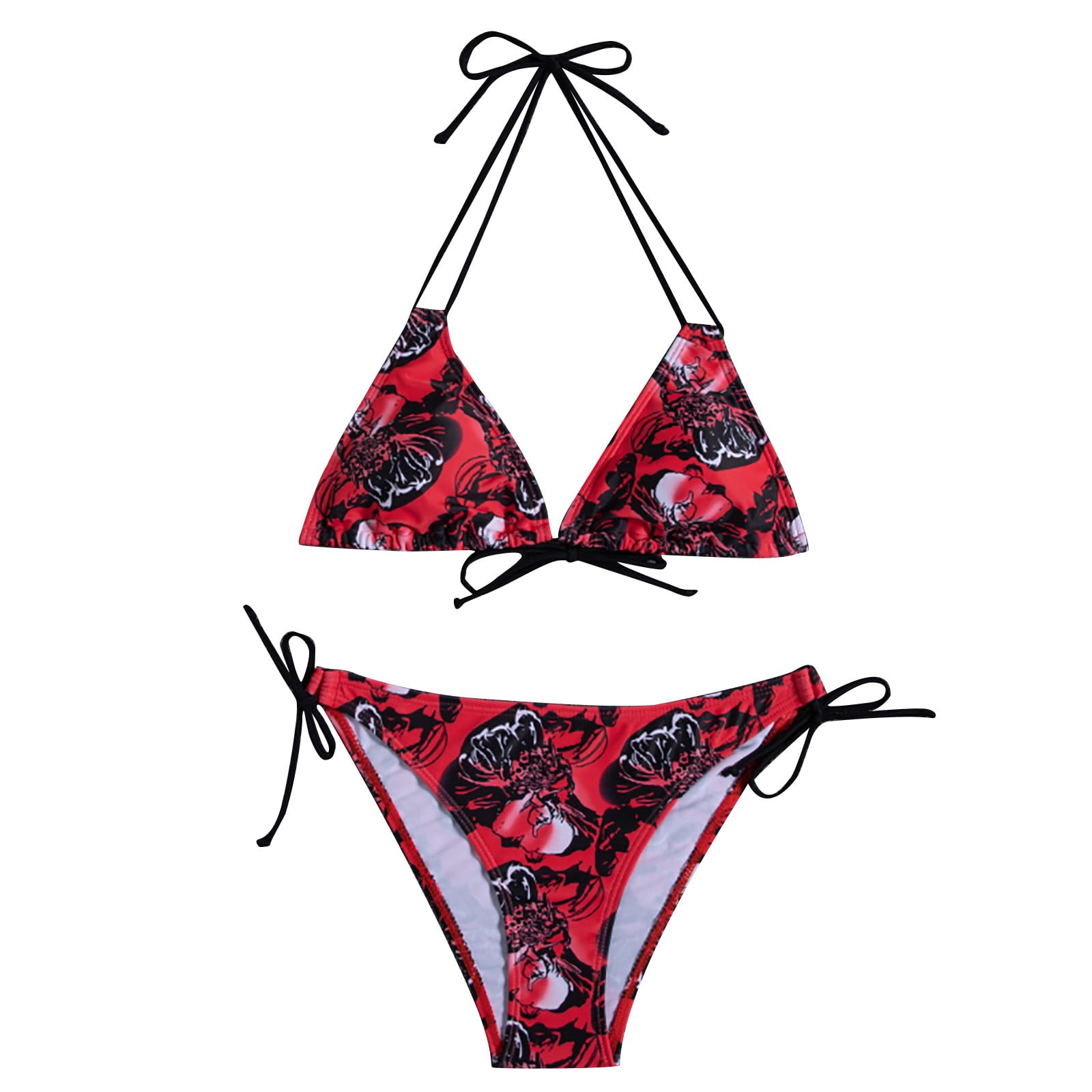 Bigersell 2 Piece Bathing Suits Deals Nylon Bikini Tops Two Piece ...