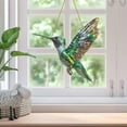 thumbnail image 1 of Bigersell Acrylic Hummingbird Hanging Ornaments for Window Stained Acrylic Window Hanging Small Hummingbirds Figurine Pendant Gifts for Women, Multi-color, 1 of 9
