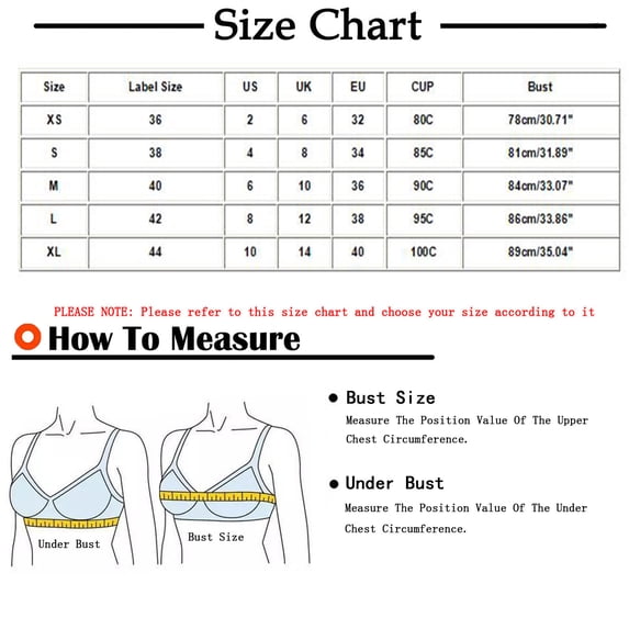 Bigersell Backless Sports Bra Women Bra Wire Free Underwear 1 Piece Bra Everyday Underwear Bras Short Size Wireless Bra, Style 14723, 42C