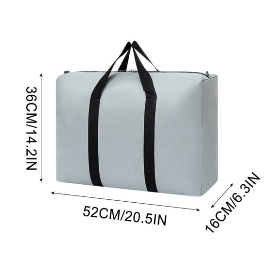 Bigersell Bag for Christmas Tree Storage Waterproof Artificial Christmas Tree Storage Bags with Zipper Closure Rectangular Shape Durable Handles Tree Bags 20 in L x 14 in W x9 in H F One Size