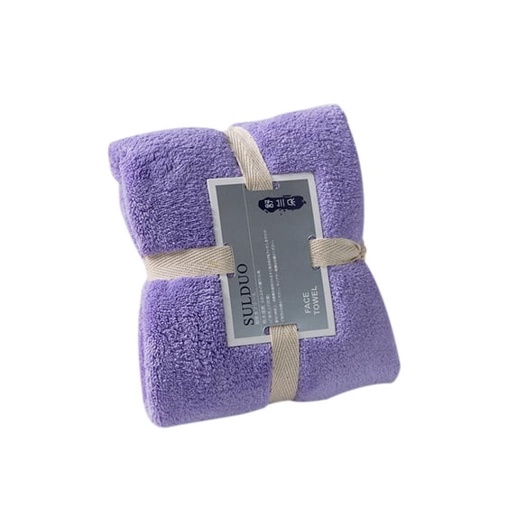 Bigersell Bathroom Towel 31 x 14 Inch, 1pc Microfiber Soft Bath Towels Rectangular Shower Towels Quick Dry Bathing Towel Solid Lightweight Towels for Sports Yoga Towel purple