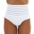 thumbnail image 1 of Bigersell Bikini Underwear for Women Clearance Thermal Underwear Women Period Panty Style P-1354 Spandex Thong Panties Ladies Thongs Briefs High Waist Women's Panties White S, 1 of 5