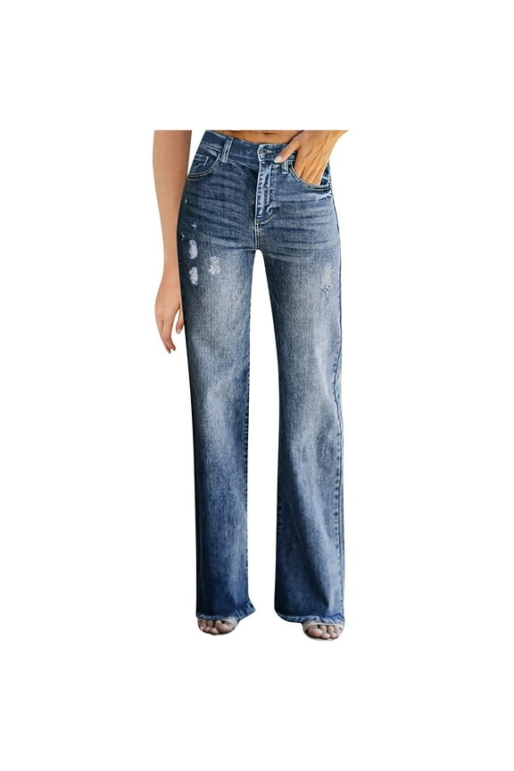 Black Ripped Jeans Juniors Jeans Clearance Pull On Jeans Ladies Stretch Slim-Leg Denim Pants Button Closure Ripped Black Ripped Jeans Fitted Mid Waist Ankle Length Pants Style J-39 Blue XXL