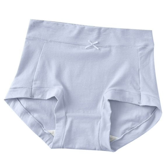 Bigersell Boy Shorts Underwear for Women Clearance Plus Size Underwear Women 4X-5X Bikini Panty Style P-63 Spandex Thong Panties Ladies Thong Briefs High Waist Women's Bikini Panties Light Blue M